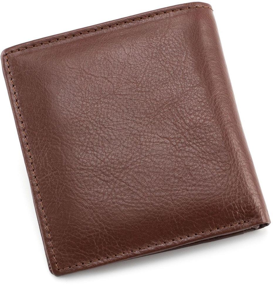 Кожаный мужской кошелек без монетницы ST Leather (16548)