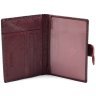 Обкладинка з лакованої шкіри для паспорта з відділенням для карток ST Leather 97721 бордового кольору фото №2 Обкладинка з лакованої шкіри для паспорта з відділенням для карток ST Leather 97721 бордового кольору modnotak фото - 2