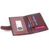Обкладинка з лакованої шкіри для паспорта з відділенням для карток ST Leather 97721 бордового кольору фото №5 Обкладинка з лакованої шкіри для паспорта з відділенням для карток ST Leather 97721 бордового кольору modnotak фото - 5