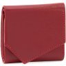 Жіночий червоний гаманець з гладкої шкіри ручної роботи Grande Pelle (19307)