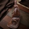 Большая повседневная мужская сумка-слинг из натуральной кожи коричневого цвета Vintage 98121 modnotak фото - 11