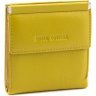 Жовтий жіночий гаманець із натуральної шкіри на кнопці Marco Coverna 68621 - 1