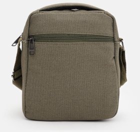 Прочная текстильная мужская сумка зеленого цвета Monsen 88721
