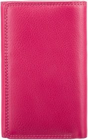 Женский кошелек из натуральной кожи насыщенного розового цвета с RFID - Visconti Picadilly 68821