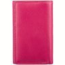 Женский кошелек из натуральной кожи насыщенного розового цвета с RFID - Visconti Picadilly 68821 - 1