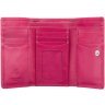 Женский кошелек из натуральной кожи насыщенного розового цвета с RFID - Visconti Picadilly 68821 - 3