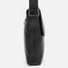 Мужская кожаная сумка-планшет из фактурной кожи с клапаном Borsa Leather (59121) - 4