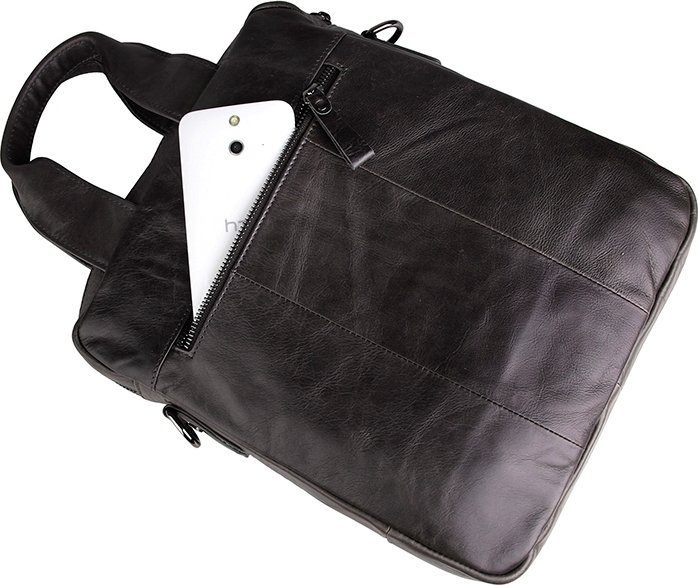 Містка сумка планшет з двома ручками і плечовим ременем VINTAGE STYLE (14297)