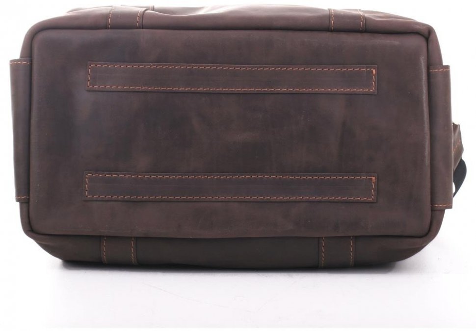Вінтажна дорожня сумка з натуральної італійської шкіри Travel Leather Bag (11004)