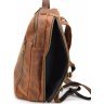 Мужской городской рюкзак из винтажной кожи темно-коричневого цвета TARWA (19682) - 5