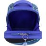 Синій шкільний рюкзак для хлопчиків із текстилю з малюнком машини Bagland (53822) - 5