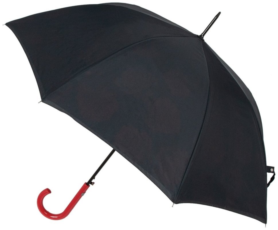 Женский зонт-трость Fulton L754-041260 Bloomsbury-2 Floating Roses (Черный с принтом роз) 94322 modnotak фото №4