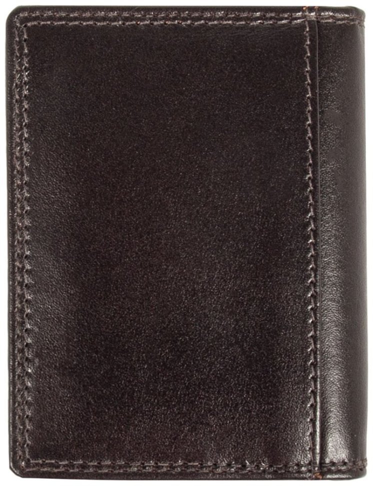 Мужской картхолдер из натуральной гладкой кожи Ashwood 94422 коричневого цвета modnotak фото №2