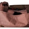 Малинова дорожня сумка з міцного текстилю Vintage (20138) - 3