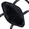 Черная женская сумка-шоппер большого размера из винтажной кожи Shvigel (16347) - 5