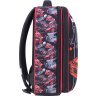 Чорний шкільний рюкзак для хлопчиків із текстилю з ортопедичною спинкою Bagland (55322) - 2