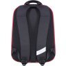 Чорний шкільний рюкзак для хлопчиків із текстилю з ортопедичною спинкою Bagland (55322) - 3