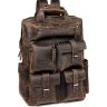 Большой рюкзак из коричневой кожи винтажного стиля Tiding Bag (21246) - 1