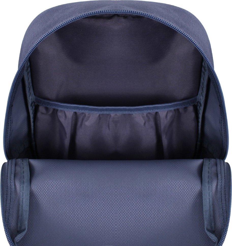 Текстильний рюкзак сірого кольору під формат А4 - Bagland (55422)