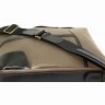 Стильная мужская наплечная сумка серая с черными вставками VATTO (11863) - 7