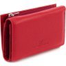 Жіночий гаманець невеликого розміру із натуральної шкіри червоного кольору ST Leather 1767222 - 1
