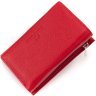 Женский кошелек небольшого размера из натуральной кожи красного цвета ST Leather 1767222 - 3