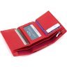 Жіночий гаманець невеликого розміру із натуральної шкіри червоного кольору ST Leather 1767222 - 6