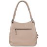 Повседневная женская сумка через плечо из кожи бежевого цвета Desisan 107322 (флотар) modnotak фото - 4
