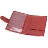 Обложка из лаковой кожи для паспорта и отделений для карточек ST Leather 97722 Красный цвет фото №4 Обложка из лаковой кожи для паспорта и отделений для карточек ST Leather 97722 Красный цвет modnotak фото - 4