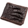 Оригінальна портмоне невеликого розміру з натуральної шкіри крокодила CROCODILE LEATHER (024-18229) - 1