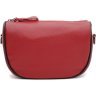 Женская кожаная сумка на плечо бордового цвета Borsa Leather (59122) - 1