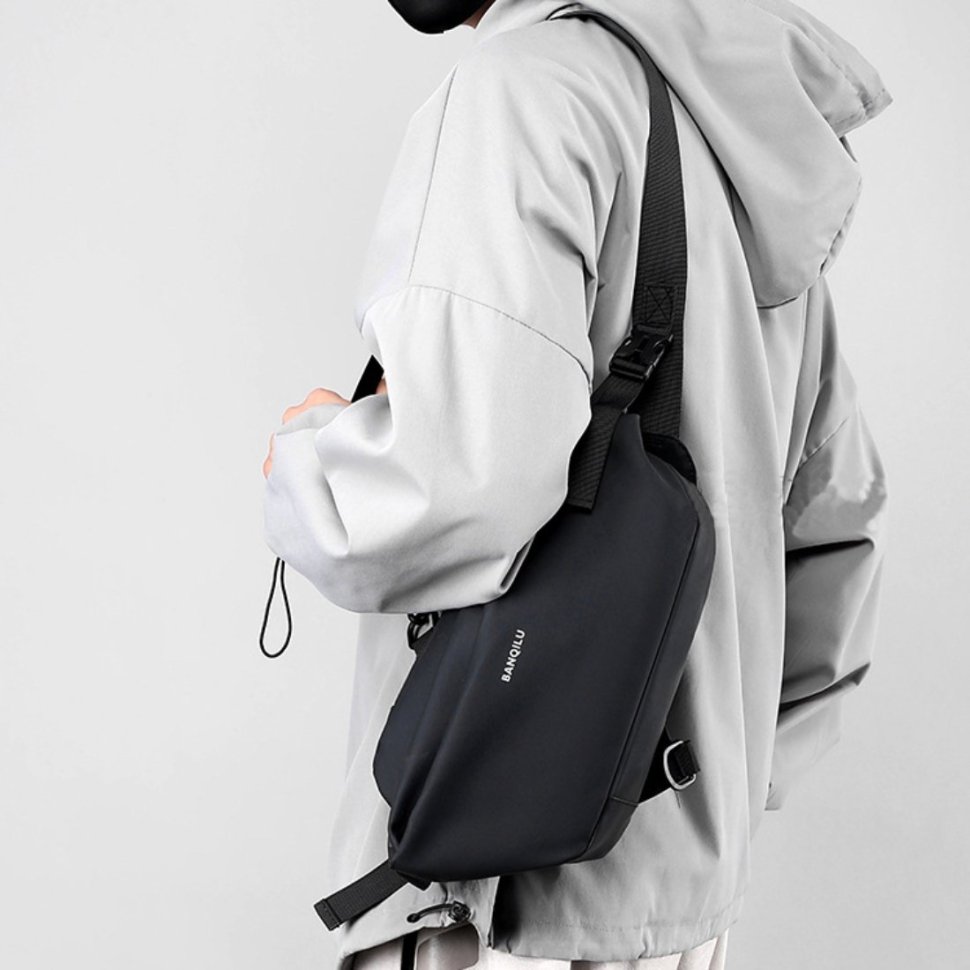 Повседневная мужская сумка из качественного текстиля Confident 90723 modnotak фото №5