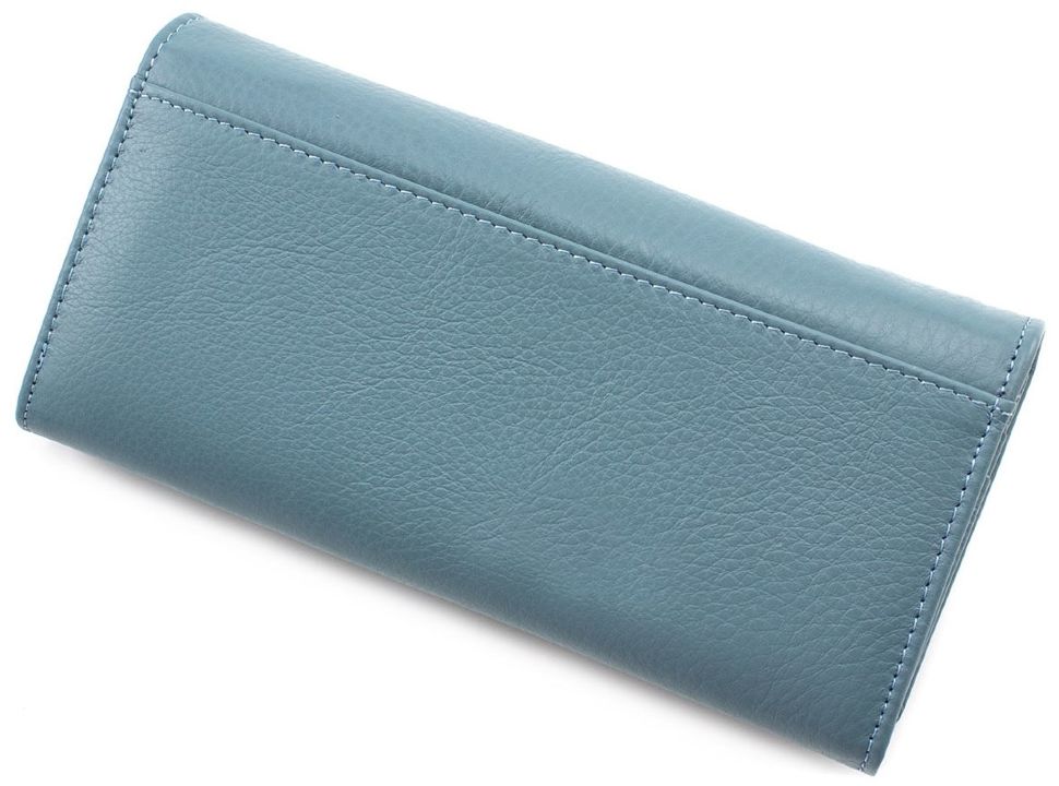 Кожаный женский кошелек бирюзового цвета ST Leather (16810)