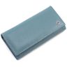 Кожаный женский кошелек бирюзового цвета ST Leather (16810) - 5
