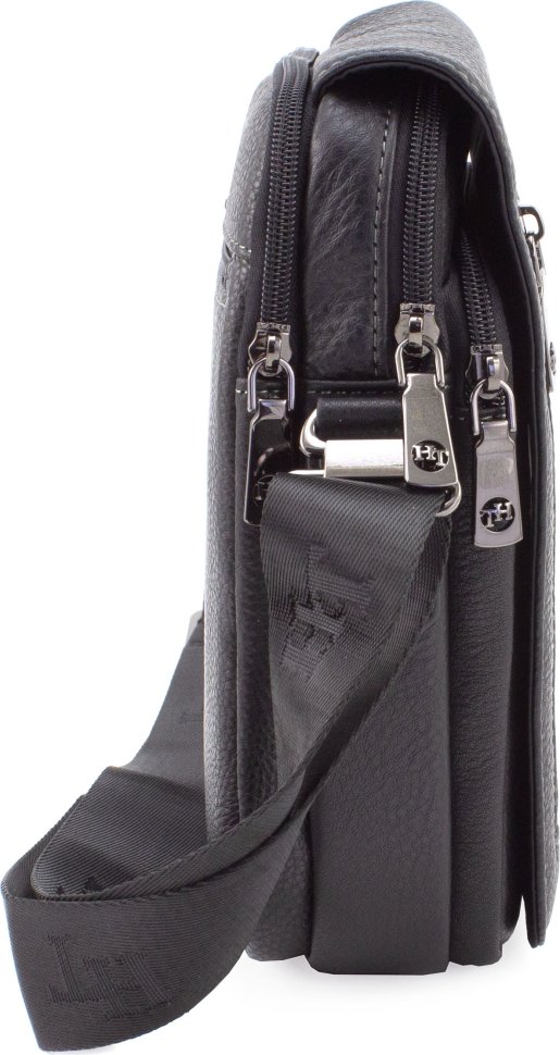 Мужская наплечная сумка из натуральной кожи высокого качества H.T Leather (21582)