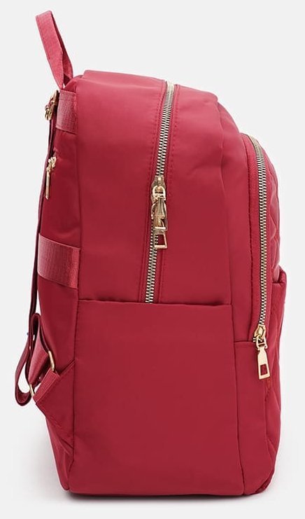 Червоний жіночий тканинний рюкзак великого розміру Monsen 71823
