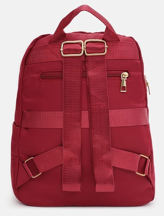 Красный женский тканевый рюкзак большого размера Monsen 71823