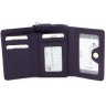 Кожаный кошелек синего цвета с вместительными отделениями KARYA (1157-44) - 2
