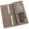Кожаный женский кошелек цвета тауп KARYA 102723 фото №9 Кожаный женский кошелек цвета тауп KARYA 102723 modnotak фото - 9
