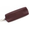 Довга жіноча шкіряна ключниця бордового кольору ST Leather (40012) - 3