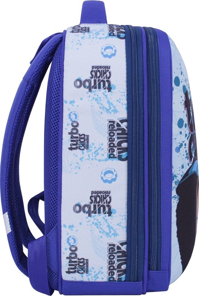 Шкільний рюкзак для хлопчиків синього кольору на два відділення Bagland (53823)