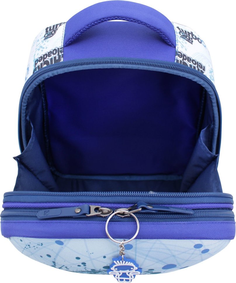 Школьный рюкзак для мальчиков синего цвета на два отделения Bagland (53823)