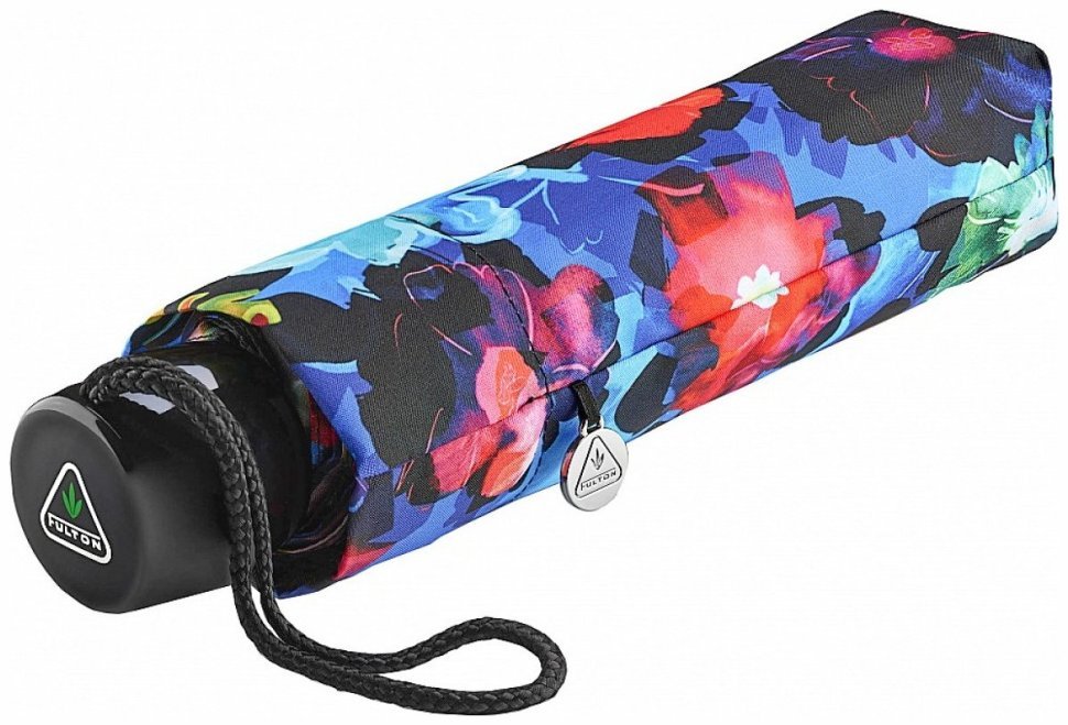 Зонт женский Fulton L354- Minilite-2 Trippy Bloom (Компактный, механика, разноцветный с принтом цветов) 94123 фото №4 Зонт женский Fulton L354- Minilite-2 Trippy Bloom (Компактный, механика, разноцветный с принтом цветов) 94123 modnotak фото №4