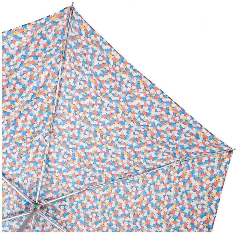 Зонт женский Fulton L501-040867 Tiny-2 Ditsy Pop (Форма купола круглая, разноцветный с принтом цветочков) 94223 modnotak фото №6