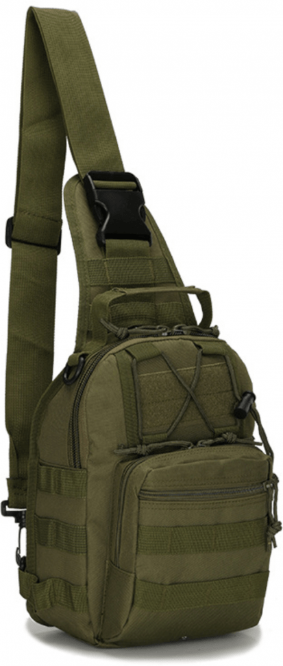 Армійська тактична якісна сумка MILITARY STYLE (Army-4 GREEN)