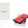 Зручний жіночий гаманець червоного кольору з відділенням для телефону - KARYA (17579) - 7