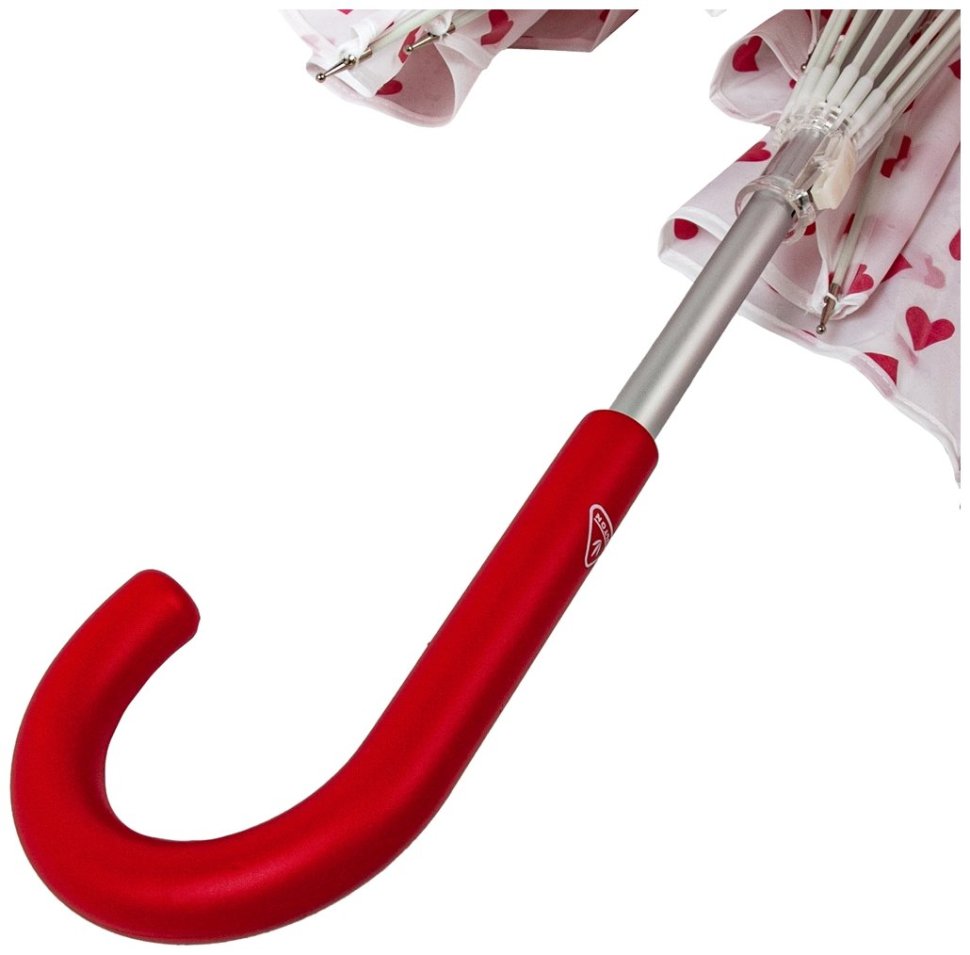 Женский зонт-трость Fulton L909-041031 Heart Walker-1 Mini Hearts (Белый с принтом сердечек, меняющий цвет) 94323 фото №9 Женский зонт-трость Fulton L909-041031 Heart Walker-1 Mini Hearts (Белый с принтом сердечек, меняющий цвет) 94323 modnotak фото №9