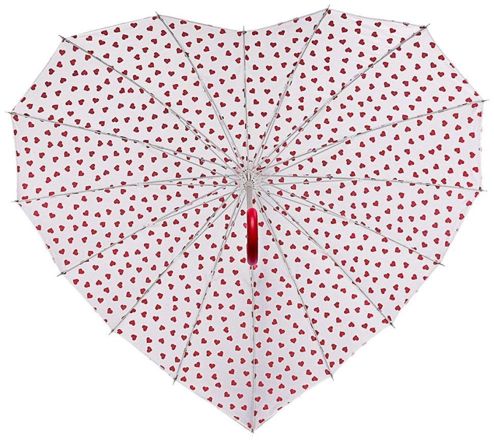 Женский зонт-трость Fulton L909-041031 Heart Walker-1 Mini Hearts (Белый с принтом сердечек, меняющий цвет) 94323 фото №14 Женский зонт-трость Fulton L909-041031 Heart Walker-1 Mini Hearts (Белый с принтом сердечек, меняющий цвет) 94323 modnotak фото №14