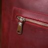 Бордовая женская сумка-шоппер из качественной винтажной кожи Shvigel (16350) - 10