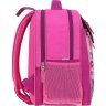 Малиновый школьный рюкзак из текстиля на два отделения Bagland (55323) - 2